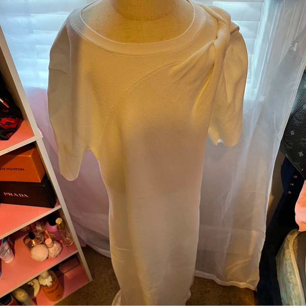 Offwhite Helmut lang asymmetrical dress size 0